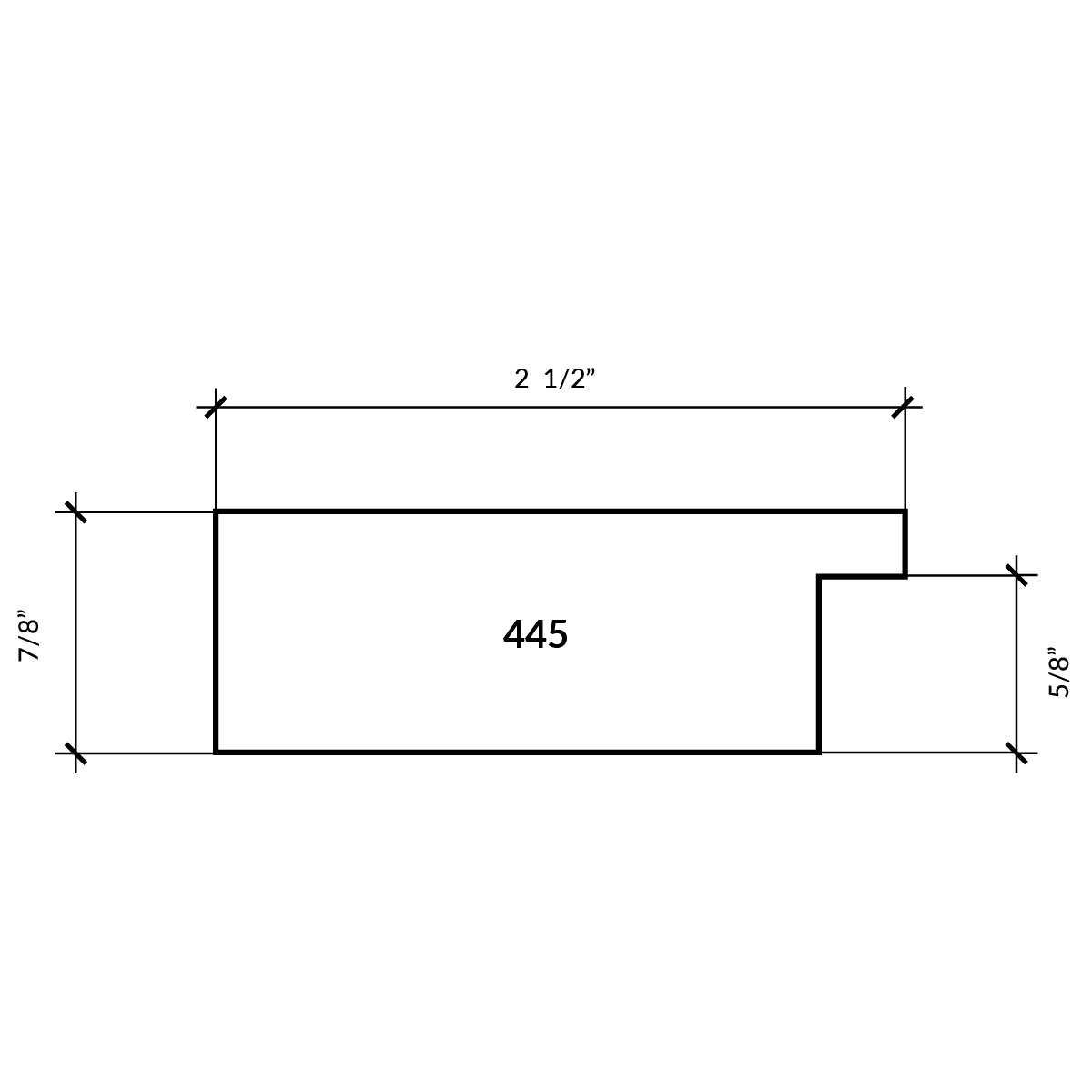 Jasper White Flat 445484 frame sample