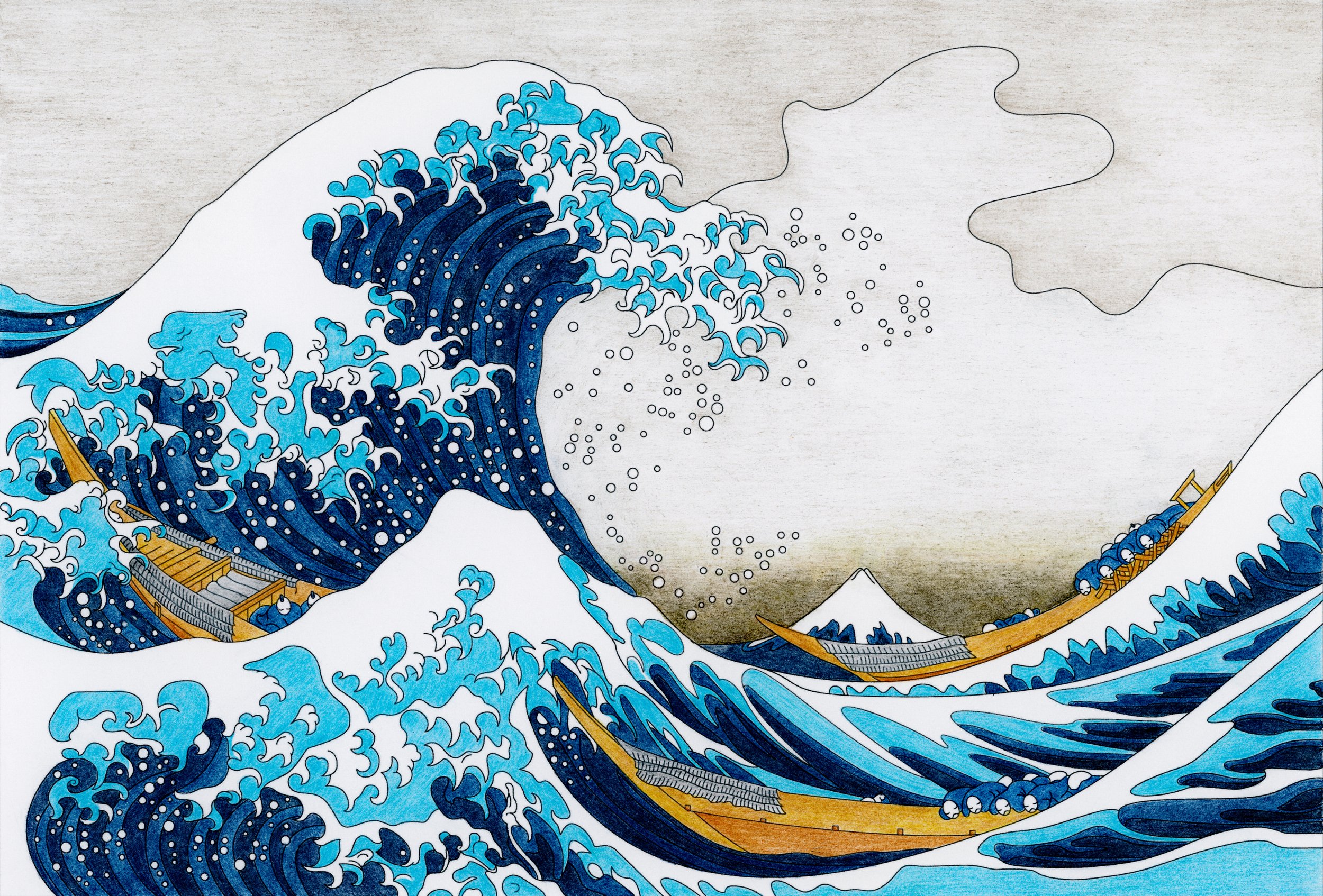 Painted Waves by Utah Print Vault
