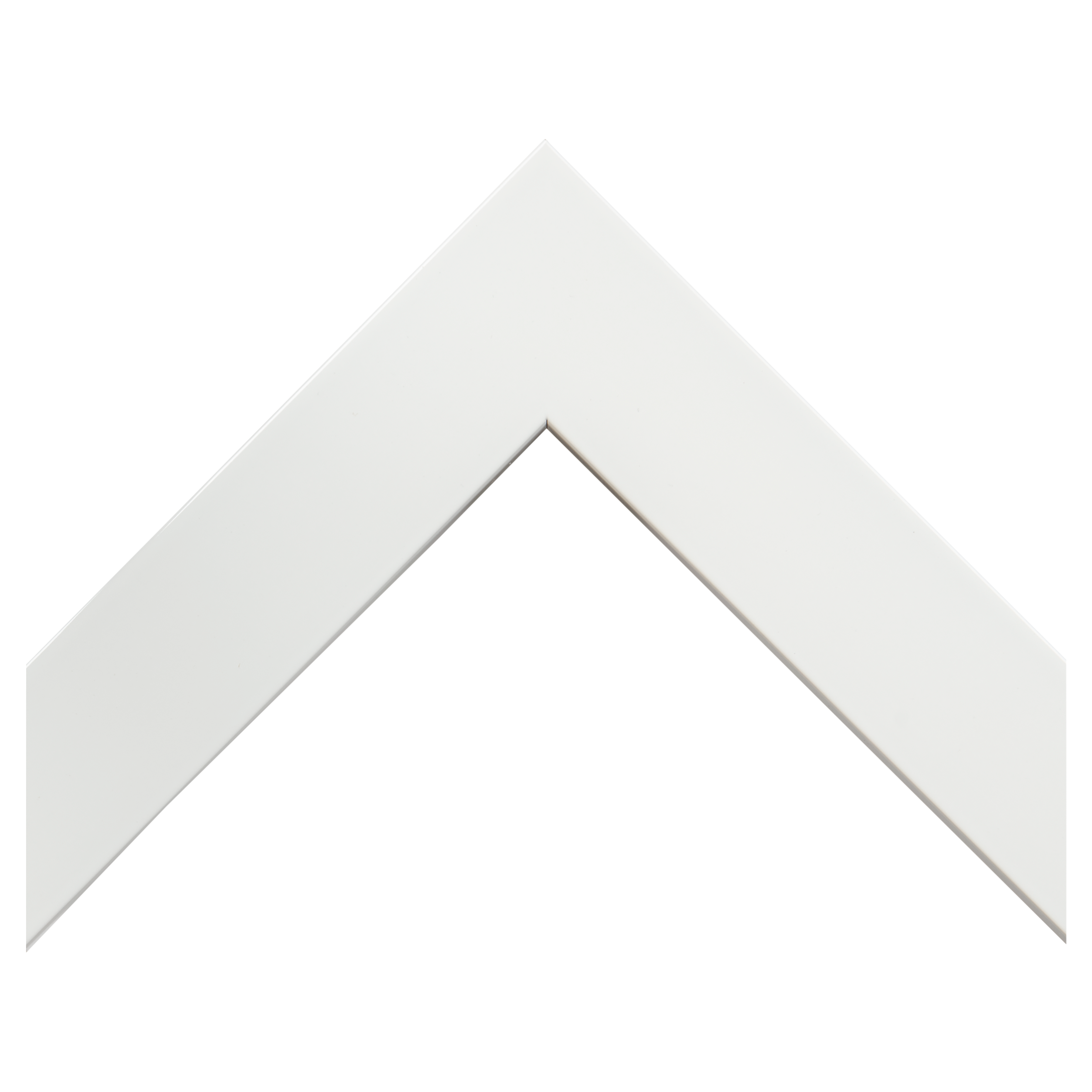 Bauhaus II Large White Flat 382440 frame sample