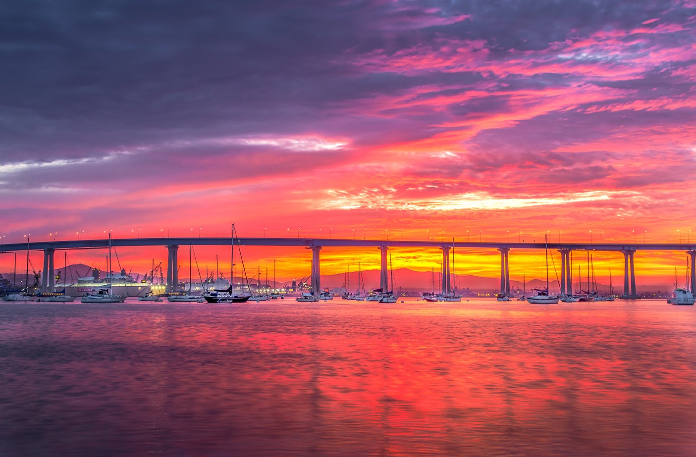 Pink Bridge by Utah Print Vault