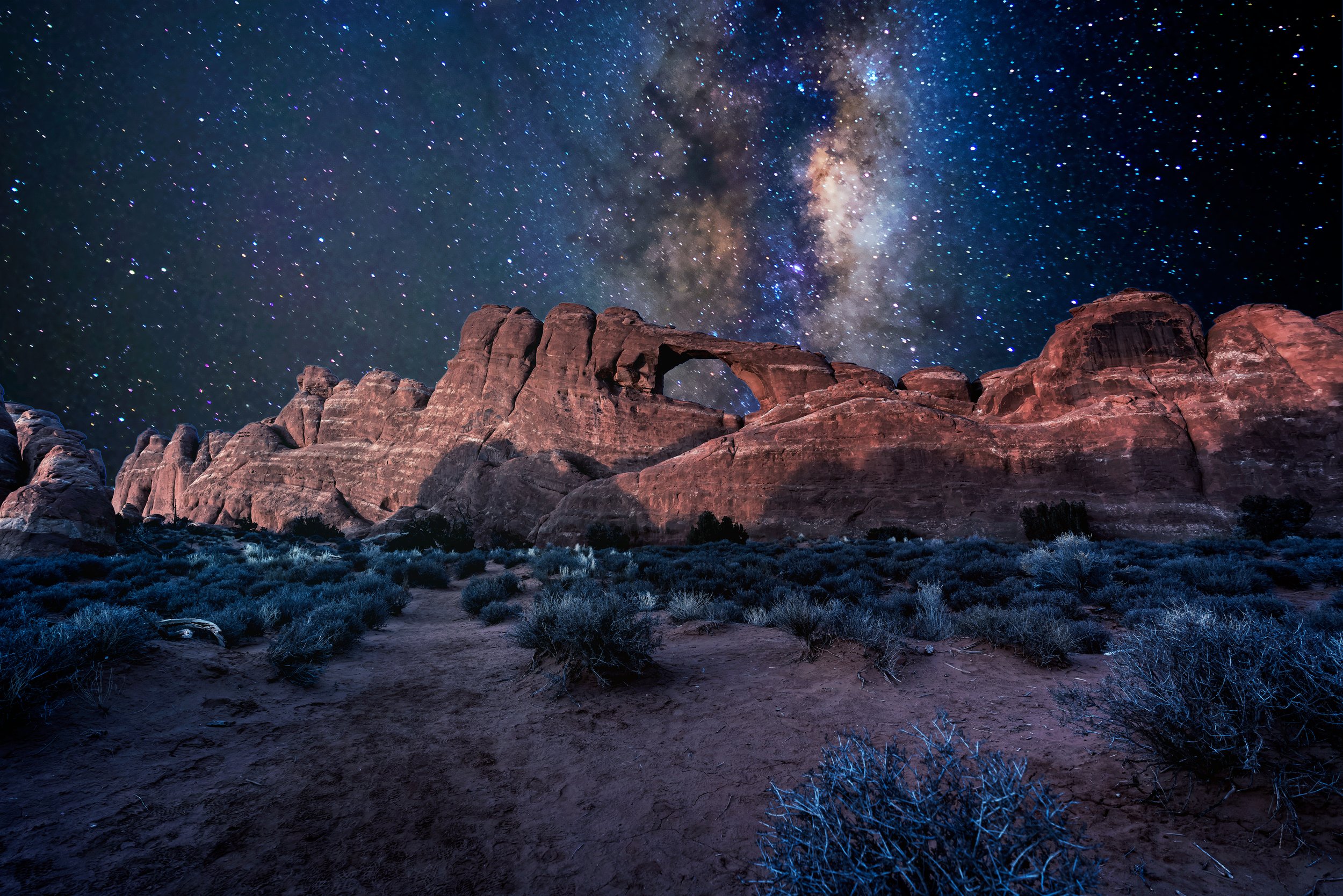 Milky Arch by Utah Print Vault