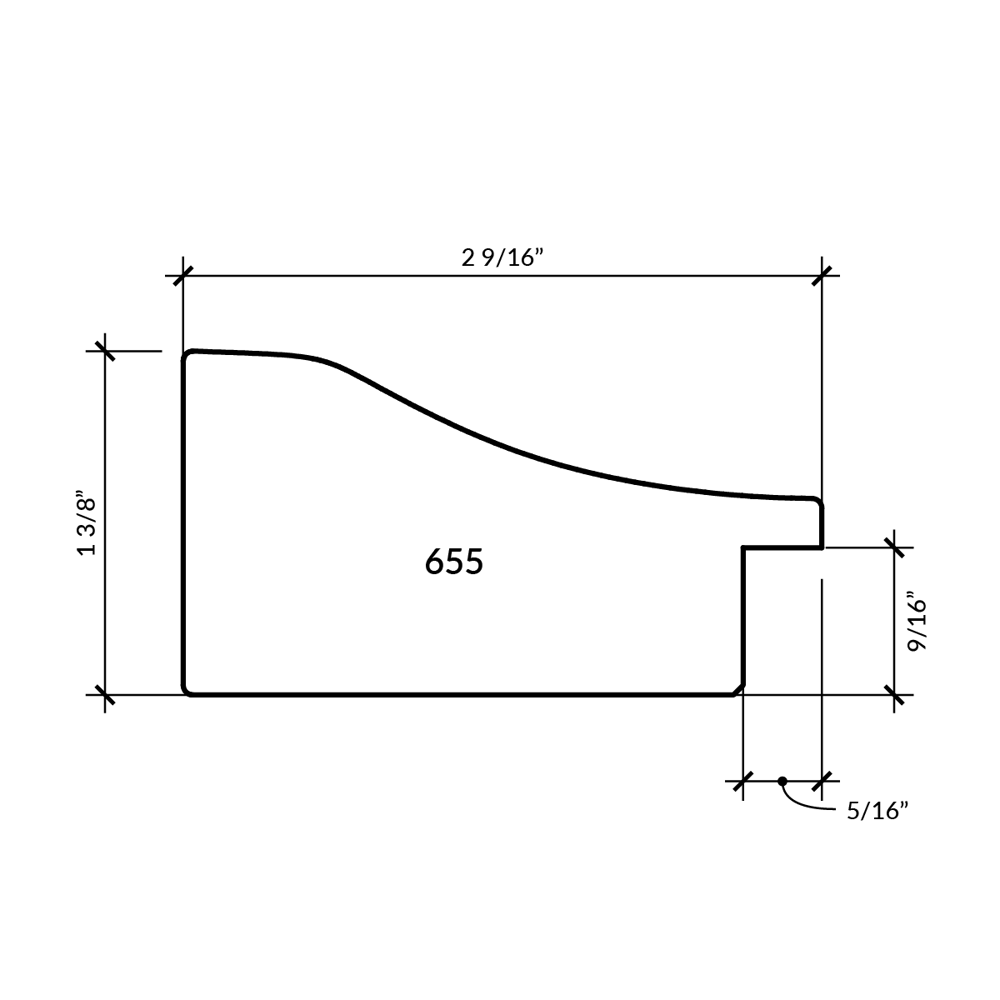 Ferrosa Iron 655254 frame sample